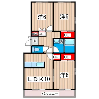 M&Aマンション【2階】の間取り