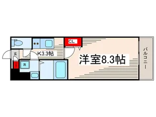 アクシス瑞江【3階】の間取り