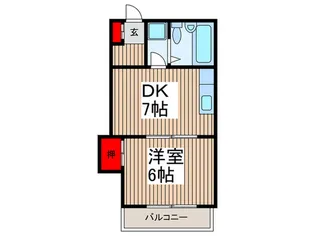 松本マンション【1階】の間取り
