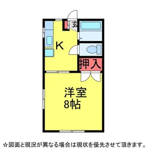 チェルシーII【2階】の間取り
