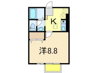 ドルフ【1階】の間取り
