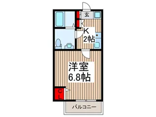 仮)KEIAI RESIDENCE 西所沢【2階】の間取り
