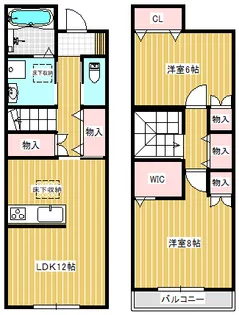 APT Libelの間取り