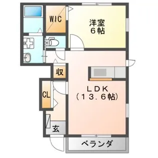 パライソ【1階】の間取り