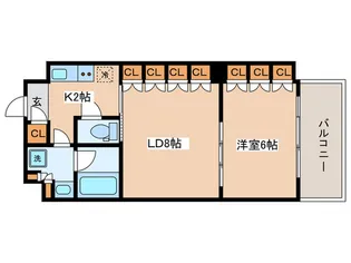 レジディア池袋【2階】の間取り