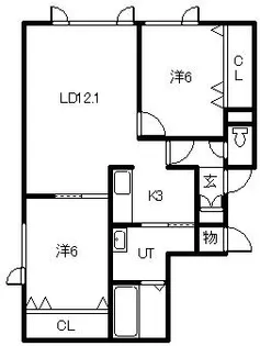 エリア86A【2階】の間取り