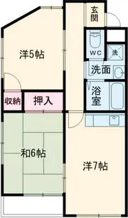 コーワエメラルドマンション【4階】の間取り