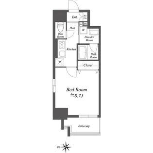 View Terrace【6階】の間取り