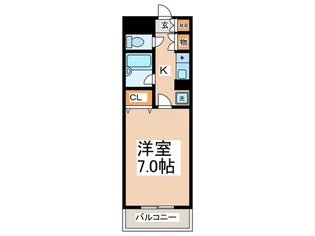 リュミエール貝塚【3階】の間取り