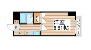 エミリービル卸町【2階】の間取り