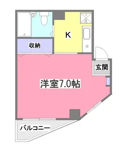 シティハウス東久留米【3階】の間取り