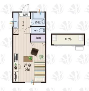 b CASA多摩センター大塚re-born【2階】の間取り