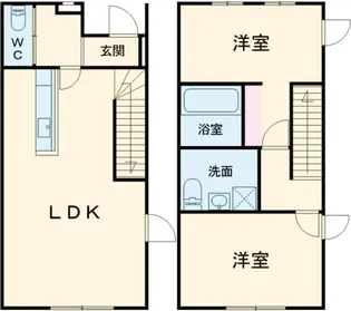 ライツタウン皆瀬の間取り