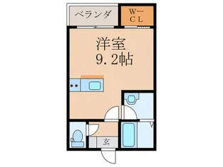 BRAVE BASEキャバリアI【1階】の間取り