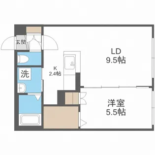 プラリネ【4階】の間取り
