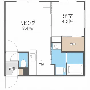 CIAFUL元町(シアフル元町)【2階】の間取り