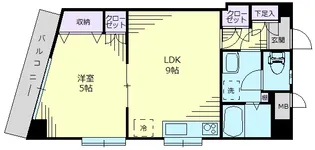 ラミアール中目黒【2階】の間取り