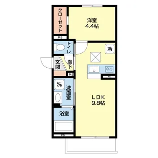 La Eterno【1階】の間取り