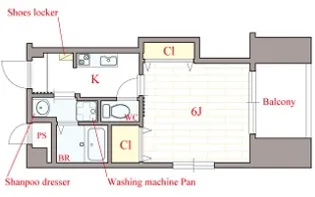 Cherry Hills【3階】の間取り
