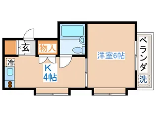 マック大久保コート【3階】の間取り
