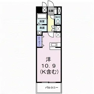 メゾン・ド・ポプラ【1階】の間取り