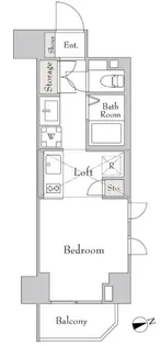 CANVASS板橋【4階】の間取り