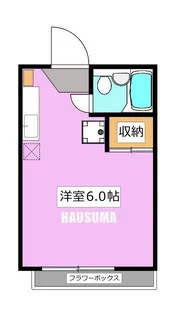 メゾンクーガ【1階】の間取り