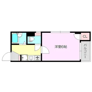 第2シャトーサンショウ【3階】の間取り