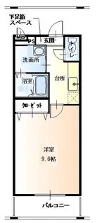 コンフォート三宝【2階】の間取り