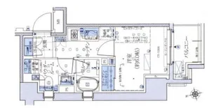 アトラス西早稲田【5階】の間取り