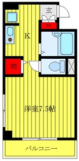 チセ・ムジュール【6階】の間取り