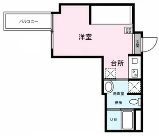 West F.Y.【3階】の間取り