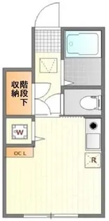 マーレ鷺ノ宮【1階】の間取り