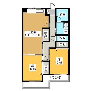 ホクホウマンション【3階】の間取り