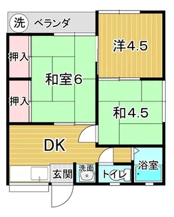 スプリングヒルズ【1階】の間取り