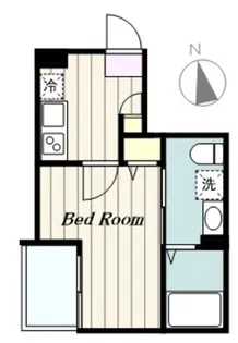 ベイルーム本厚木【2階】の間取り