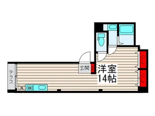 グランドメルシー西新井本町【1階】の間取り