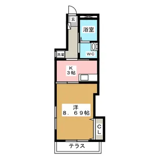 コンフォートT【1階】の間取り