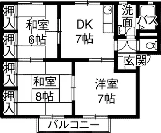 リバーサイドヒルズ C【2階】の間取り