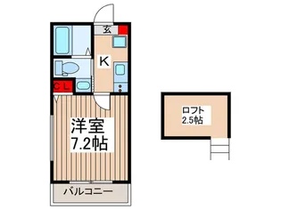 BELLA CASA蕨【3階】の間取り