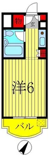 ジュネパレス柏第9【2階】の間取り
