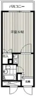 ライオンズマンション西八王子第3【8階】の間取り