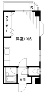 安藤グリーンハイム【4階】の間取り