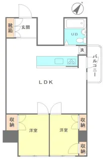 東カングランドマンション池袋キャッスル【9階】の間取り
