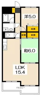 フレア21【2階】の間取り
