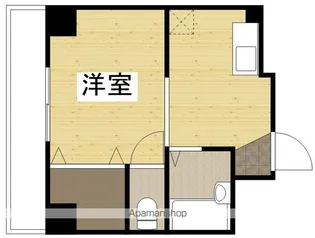 メゾンル・ルシエル【4階】の間取り