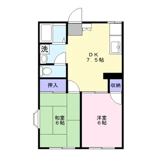 ビュラーコート【1階】の間取り