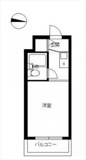 スカイコート下高井戸【4階】の間取り