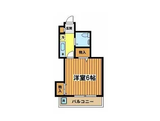 セシオン西新宿【3階】の間取り