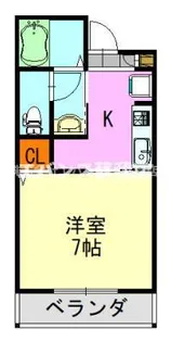 グランベスト本千葉【2階】の間取り